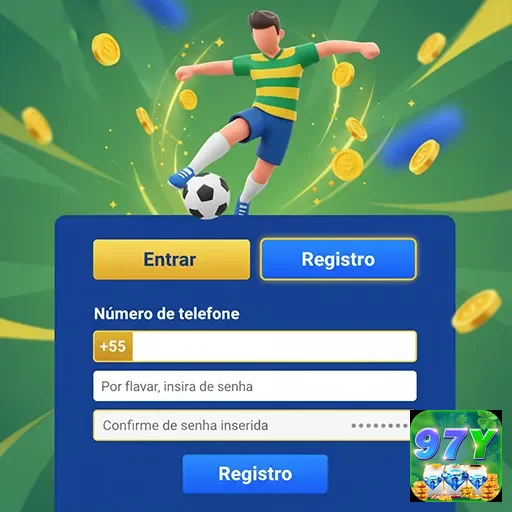 Ilustração de Aproveite o aplicativo cassino 97y para Android e iOS